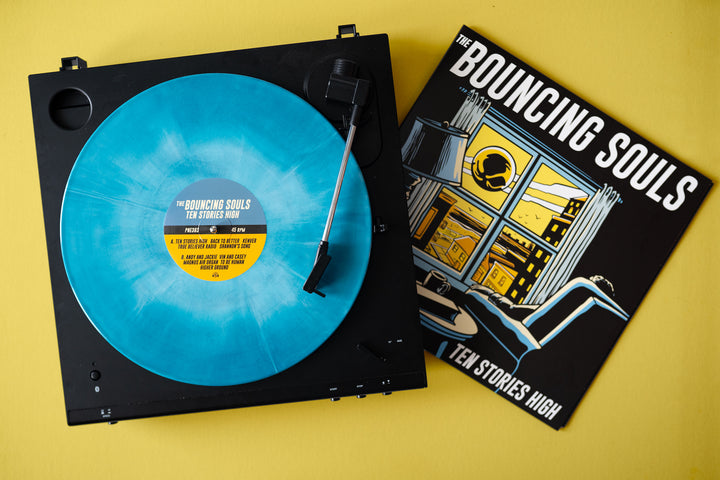 Ten Stories High - Sea Blue & White Galaxy LP - Vinyl