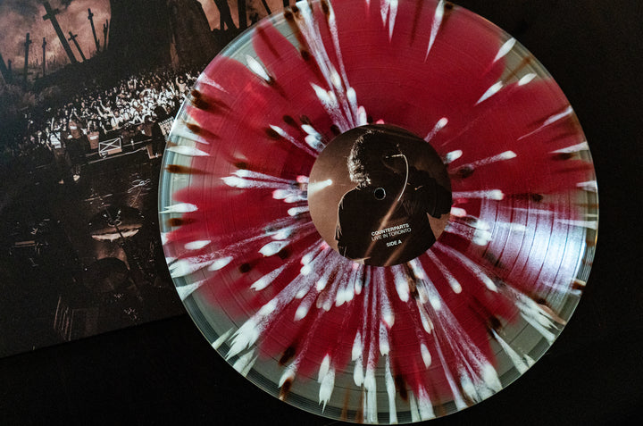 Live In Toronto - Oxblood in Milky Clear with Heavy Brown & White Splatter LP - Vinyl
