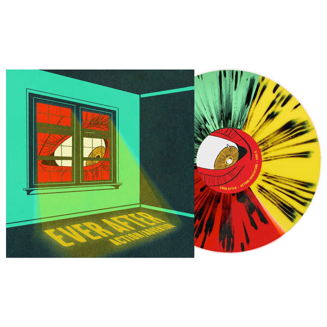 Ever After - Red/Mint/Yellow Tri-Slice w/ Black Splatter LP