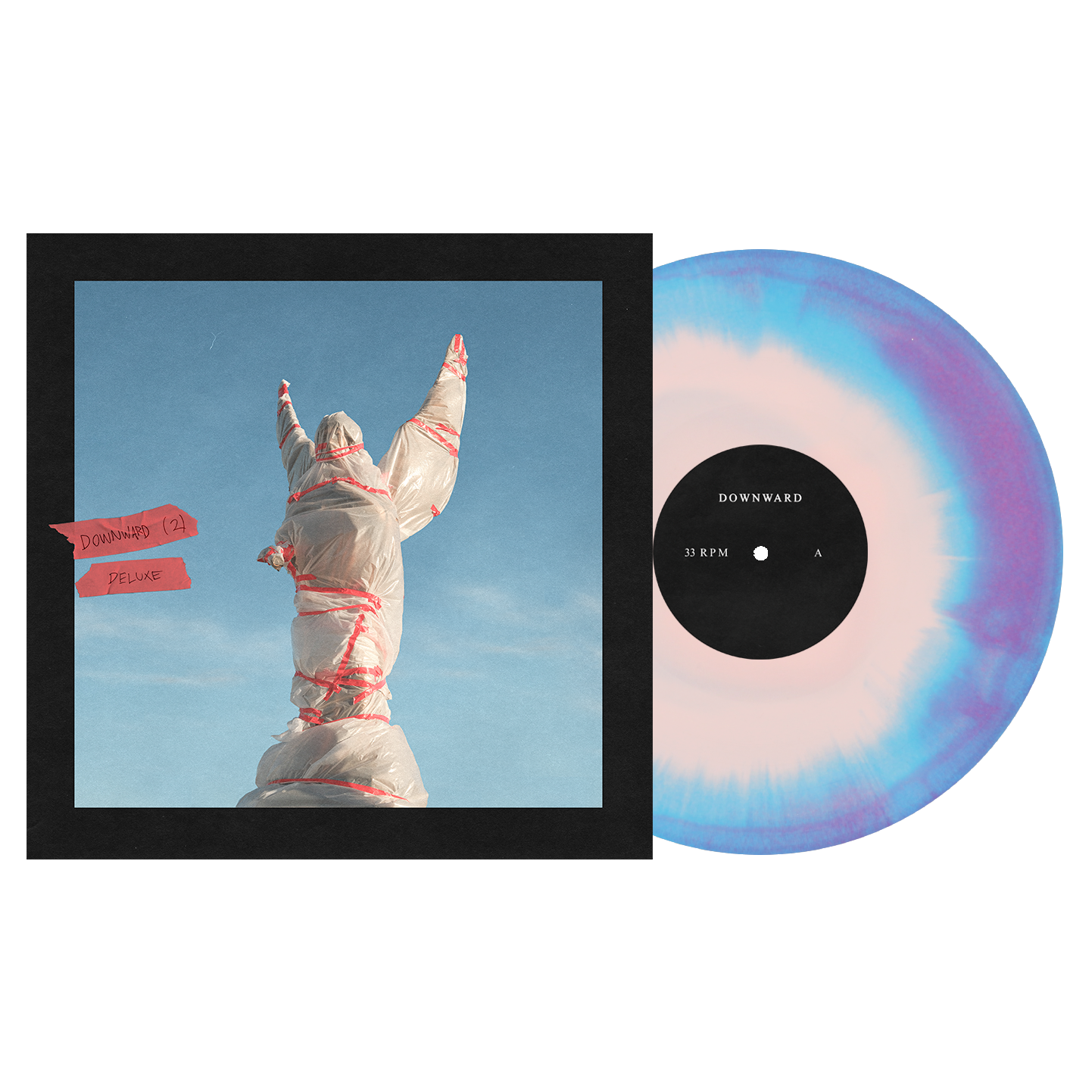 Downward (2) Deluxe - Baby Pink / Cyan Blue / Deep Purple LP
