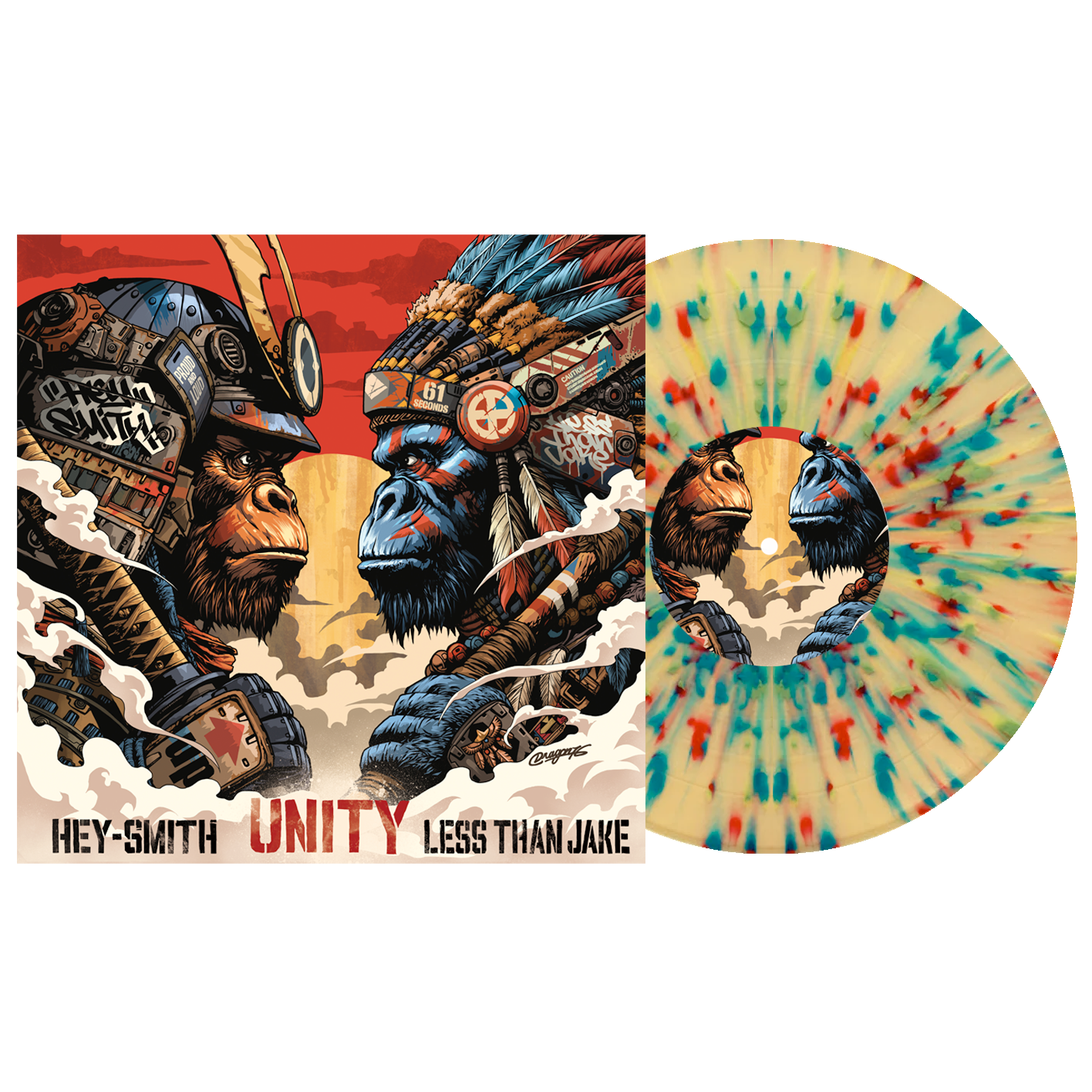 Unity EP - Beer w/ Rainbow Splatter LP – Pure Noise Records