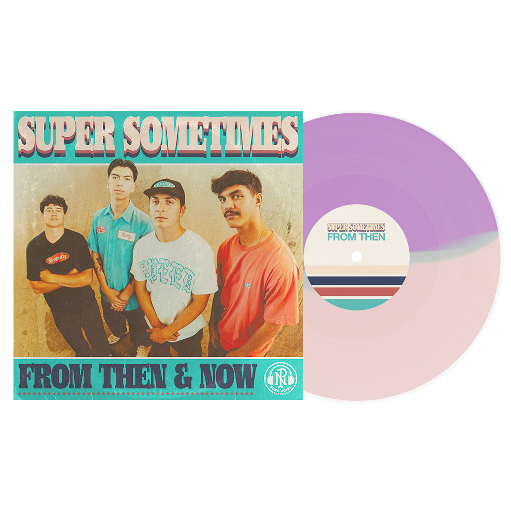 From Then & Now - Half Baby Pink / Half Violet LP