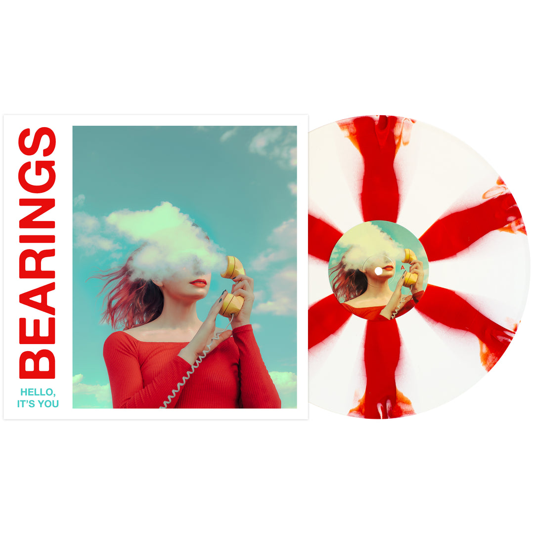 Hello Its You - White & Blood Red Pinwheel LP