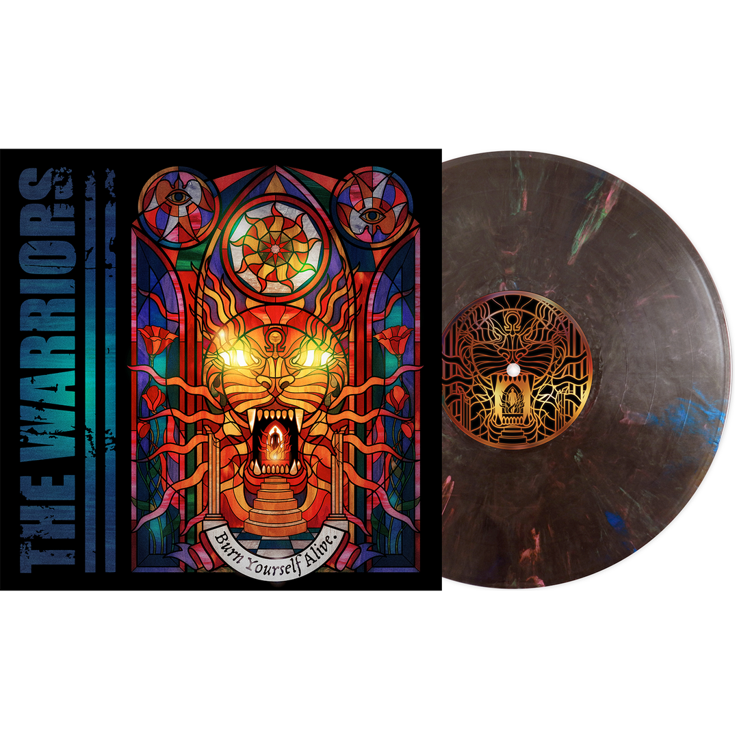 Burn Yourself Alive - Metallic Black Rainbow LP