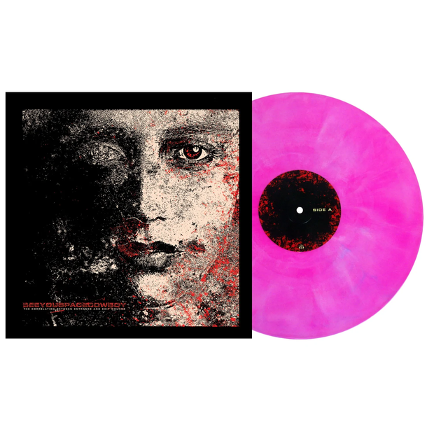 The Correlation Between Entrance And Exit Wounds - Neon Magenta, White & Cyan Blue Galaxy LP