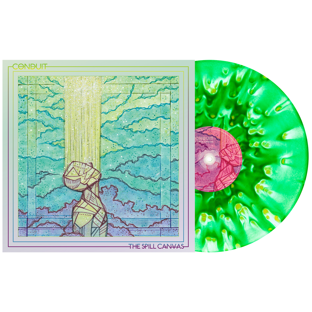 Conduit - Doublemint & Electric Blue Aside/Bside W/ Easter Yellow Splatter LP - Vinyl