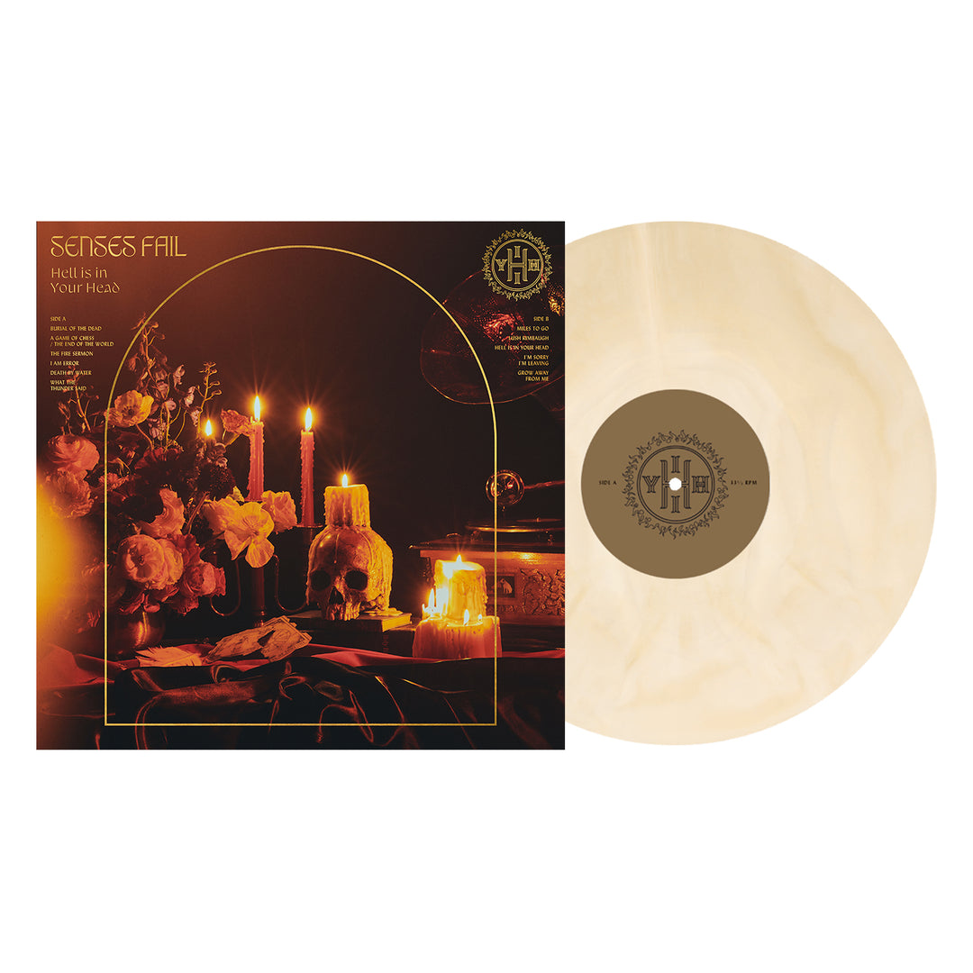 Hell Is In Your Head - Gold & White Galaxy LP - Vinyl