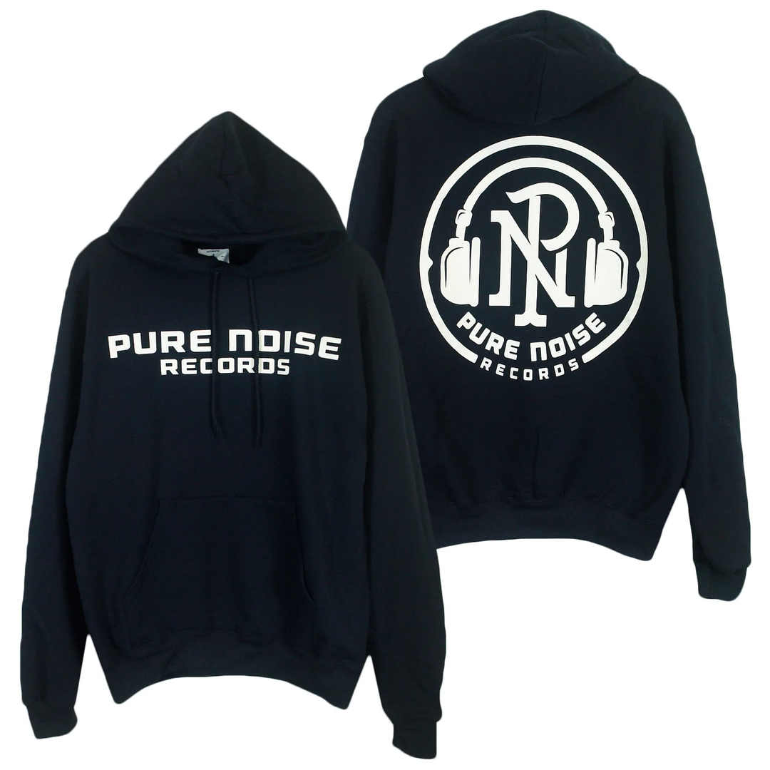 Headphones Logo Black - Pullover - Pullover