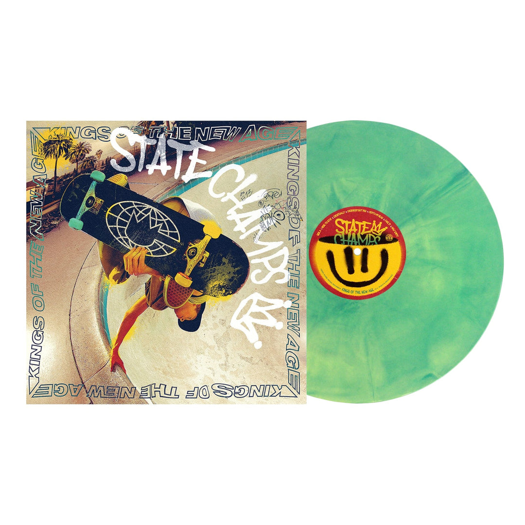 Kings New Age - Mint White & Yellow Aside Bside LP