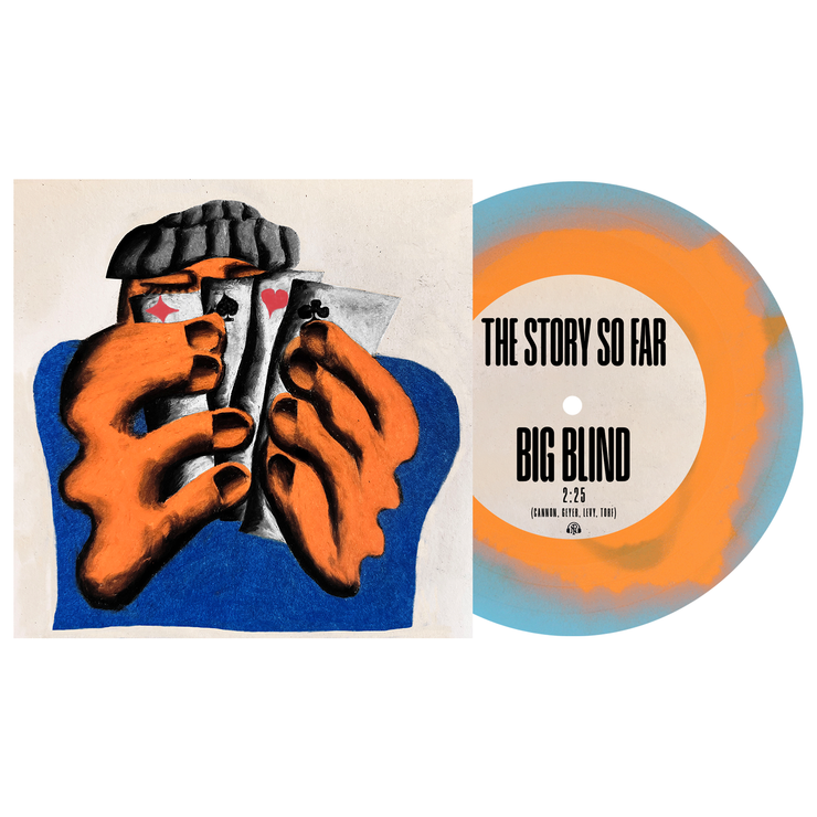 Big Blind - Orange & Blue aside/bside 7"