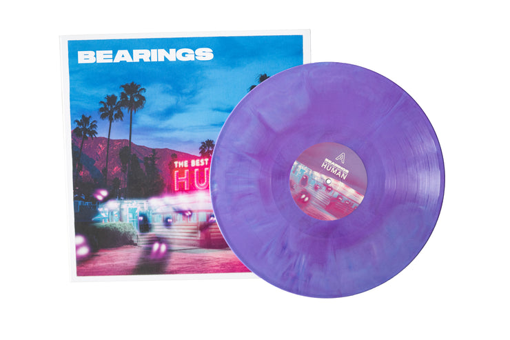 The Best Part About Being Human - Purple, White & Blue Galaxy LP