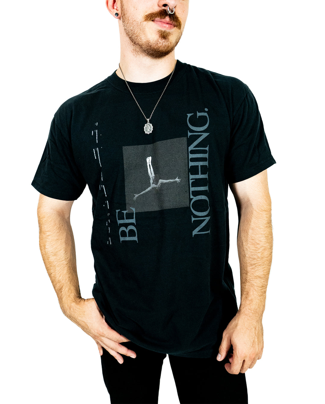 Be Nothing Album Art Black T-Shirt