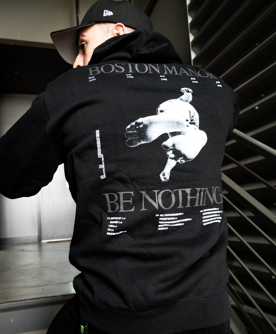 Be Nothing Album Art Black Hoodie