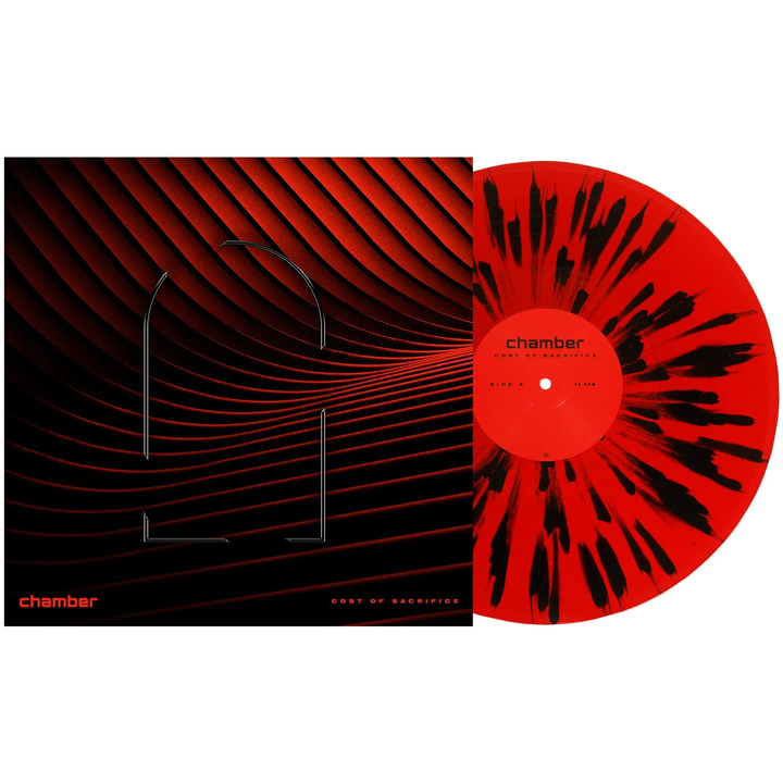 Cost of Sacrifice - Red w/ Black Splatter LP - Vinyl