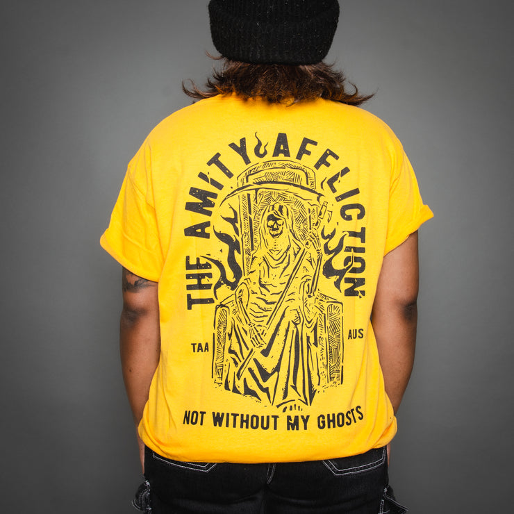 Not Without My Ghosts Yellow - Tee