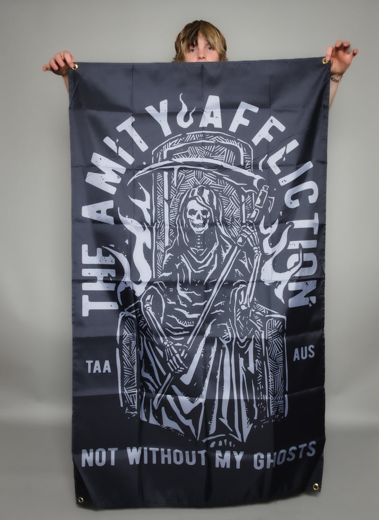 Not Without My Ghosts - Wall Flag