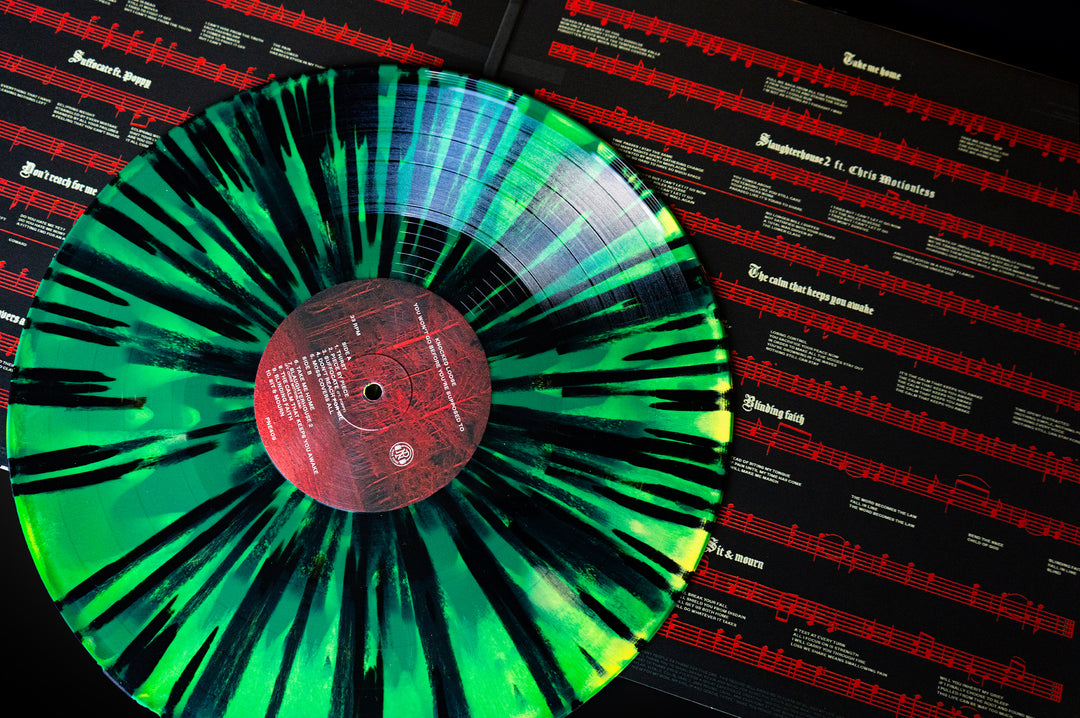 You Won’t Go Before You’re Supposed To - Green/Yellow w/ Black Splatter LP