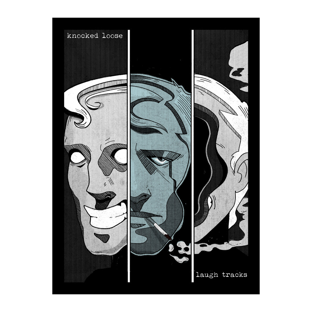 Laugh Tracks Screen Printed Poster
