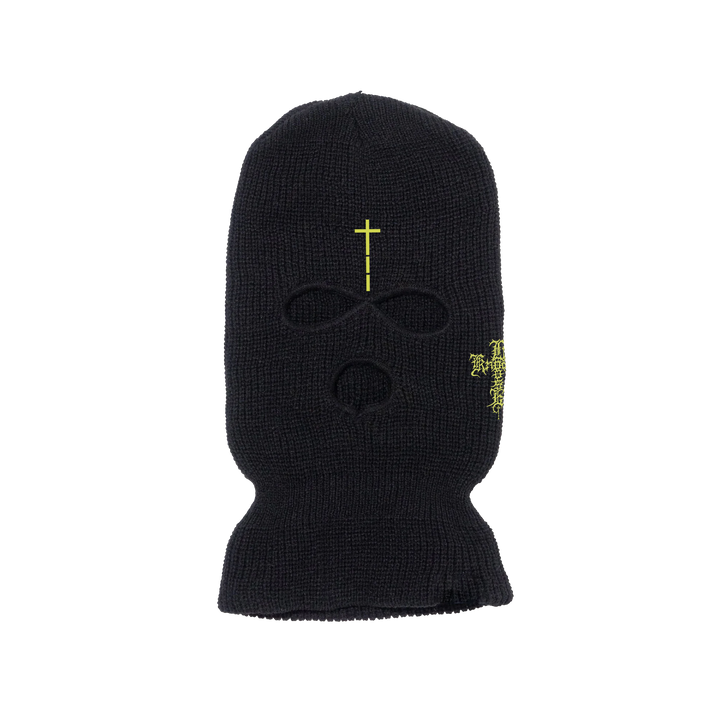 Cross Black Ski Mask