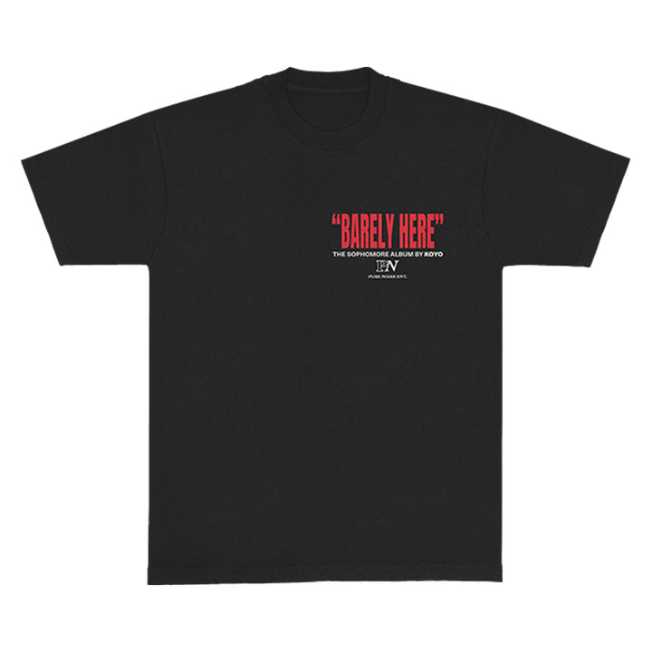 Barely Here Boxer Black T-Shirt