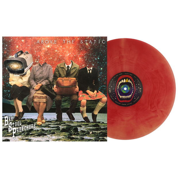 Above The Static - Beer & Red Galaxy LP