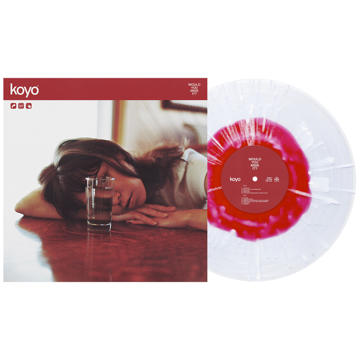 Would You Miss It? - Maroon in Clear w/ White splatter LP