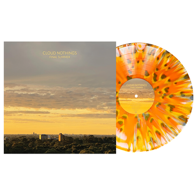 Final Summer - Orange & White Aside/Bside with Silver Splatter LP