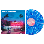 The Best Part About Being Human - Royal & Cyan Blue Aside/Bside w/ White & Purple Splatter LP