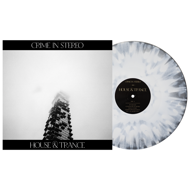 House & Trance - White, Silver & Black Aside/Bside with White Splatter LP
