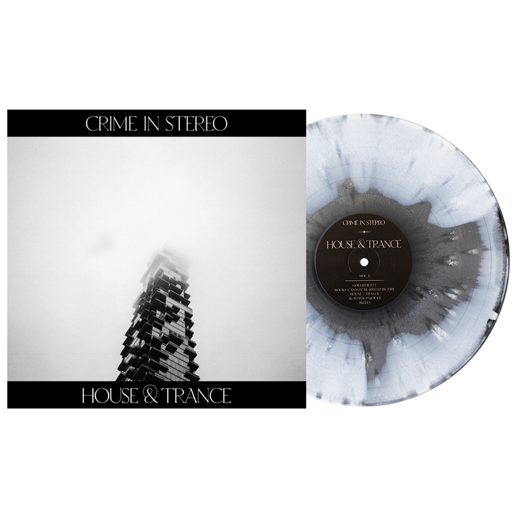 House & Trance - White, Silver & Black Aside/Bside with White Splatter LP