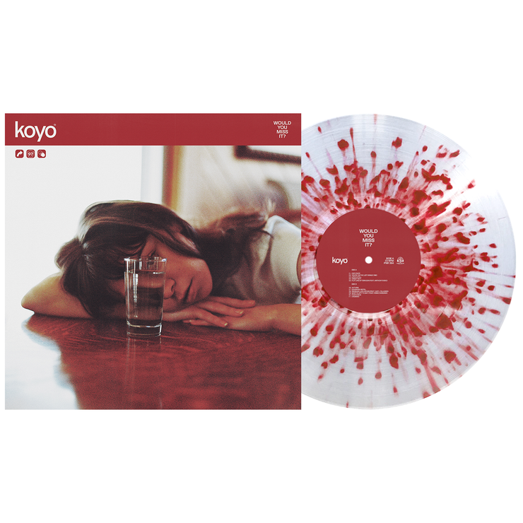 Would You Miss It? - Clear W/ Maroon Splatter LP