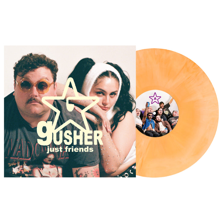 Gusher - Orange, Bone & White Galaxy LP
