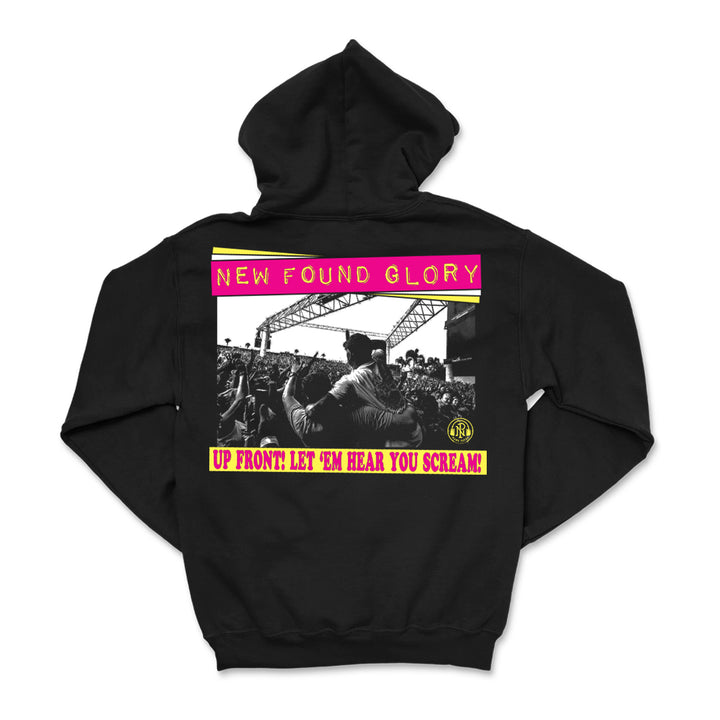 Upfront Black Hoodie
