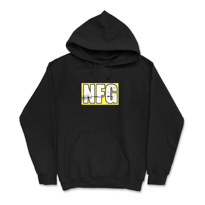 Upfront Black Hoodie
