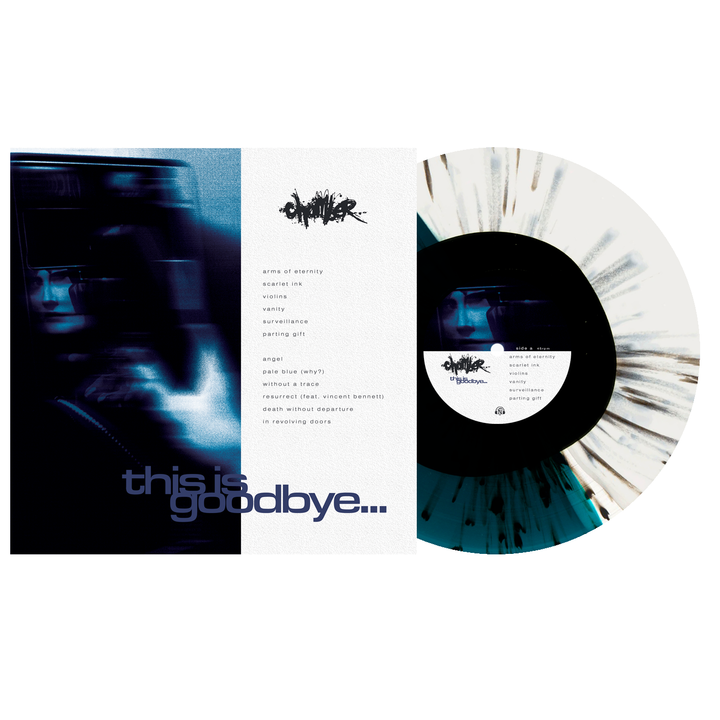 this is goodbye... Black in Sea Blue / White with Black Splatter LP