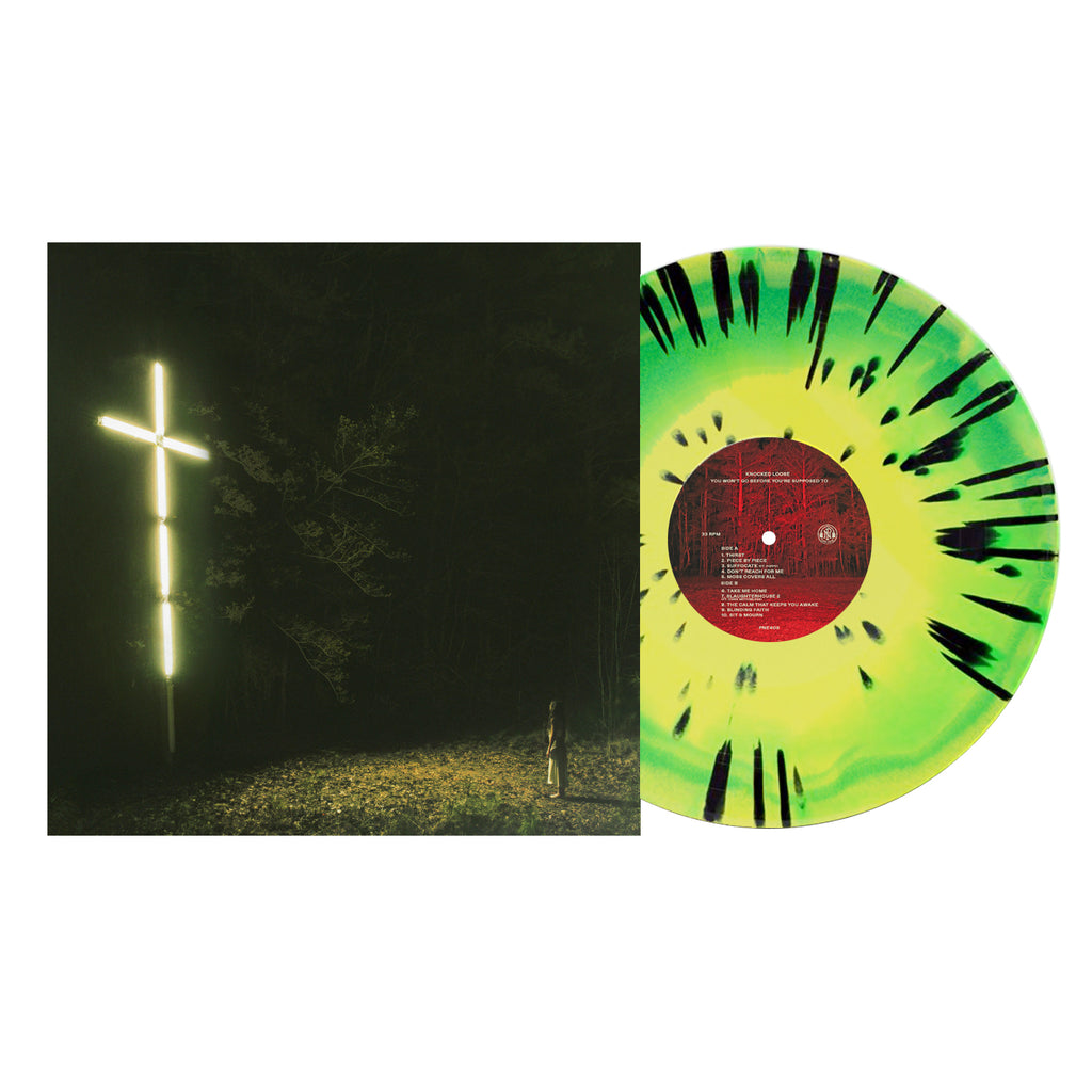 You Won't Go Before You're Supposed To - Green/Yellow w/ Black