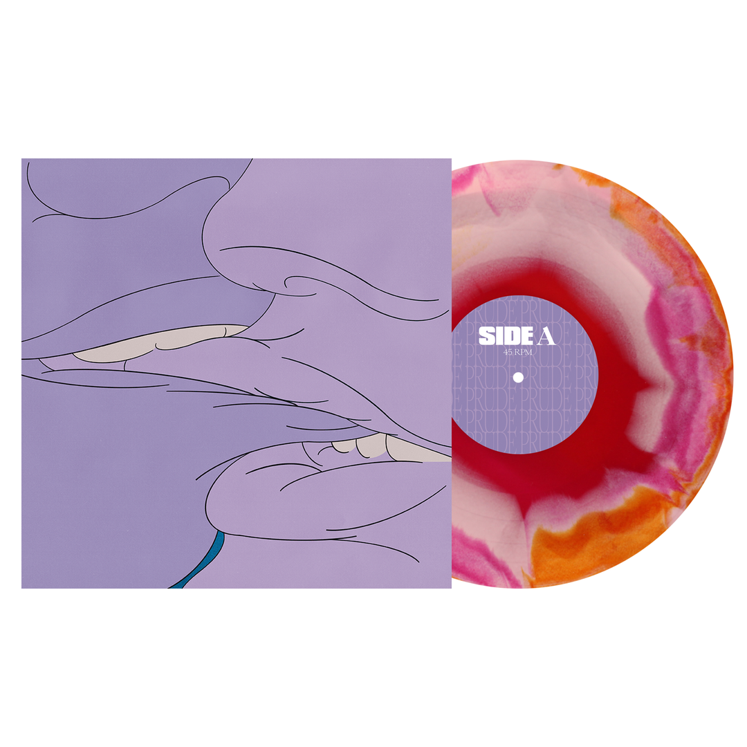 Prude - Purple/Pink/Orange aside/bside 2nd Press LP