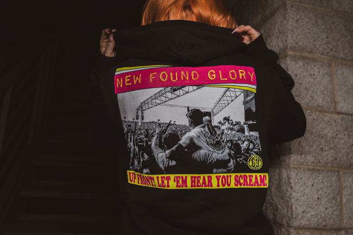 Upfront Black Hoodie