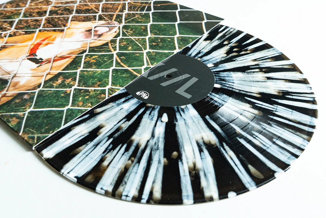 Pop Culture - Black Ice w/ White Splatter LP
