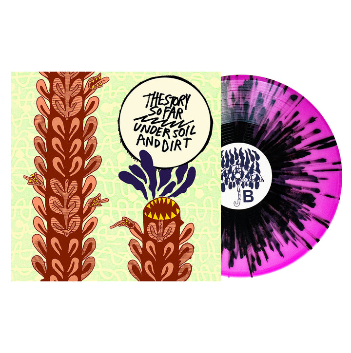 Under Soil and Dirt - Violet w/ Black Splatter LP