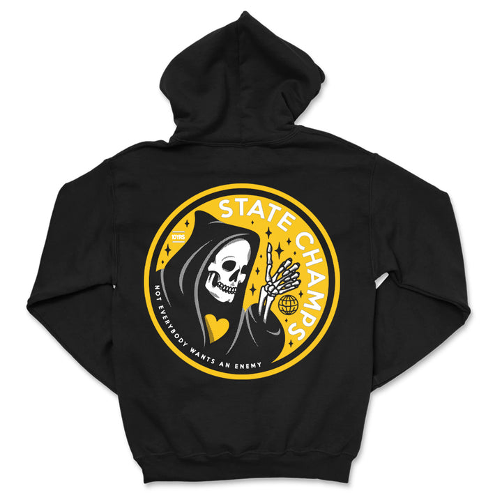 Around The World And Back 10 Year Anniversary Black Hoodie