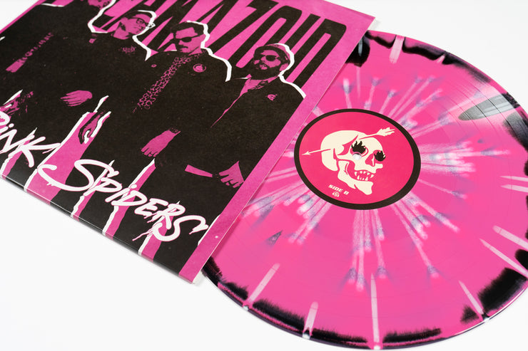 Freakazoid - Black & Hot Pink Aside/Bside W/ White Splatter LP