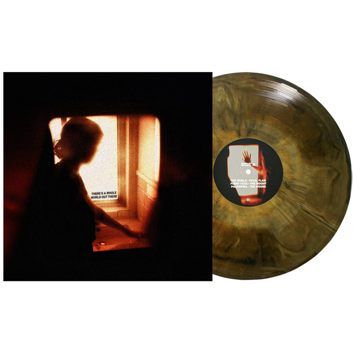There’s A Whole World Out There - Orange, Black & White Marble w/ Glitter LP