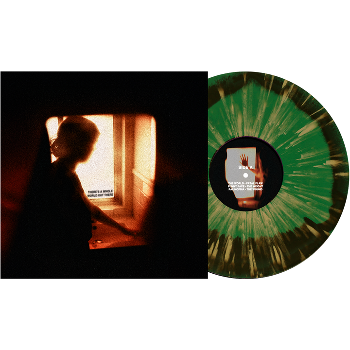 There’s A Whole World Out There - Evergreen/Black Aside/Bside with Gold Splatter LP