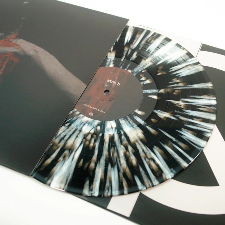 Nothing Left To Love - Black Ice w/ White Splatter LP