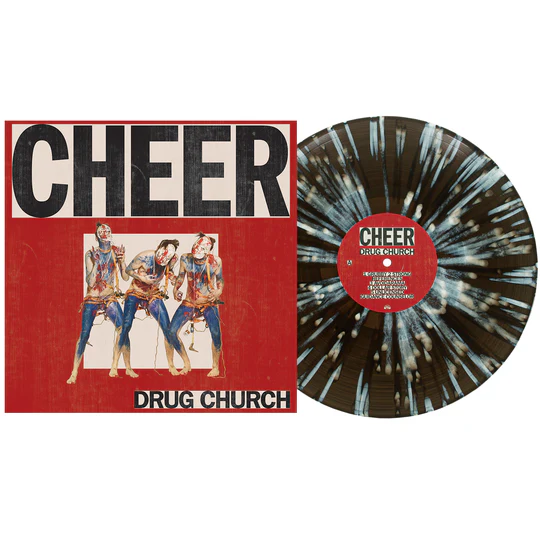 Cheer - Black Ice w/ White Splatter LP
