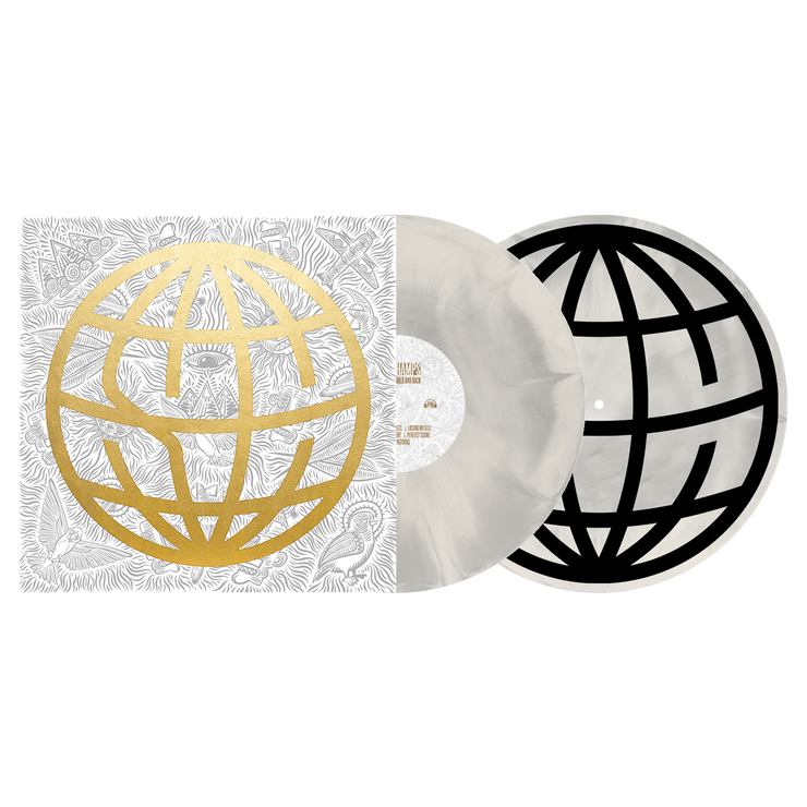 Around The World And Back Deluxe - Silver & White Galaxy LP