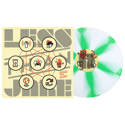 Sound The Alarm - White & Doublemint Pinwheel LP