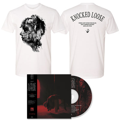A Tear In The Fabric of Life - CD + Moss & Stone White Tee Bundle