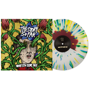 What You Don’t See - Oxblood GITD Clear/Half White W/ Multi-Color Splatter LP